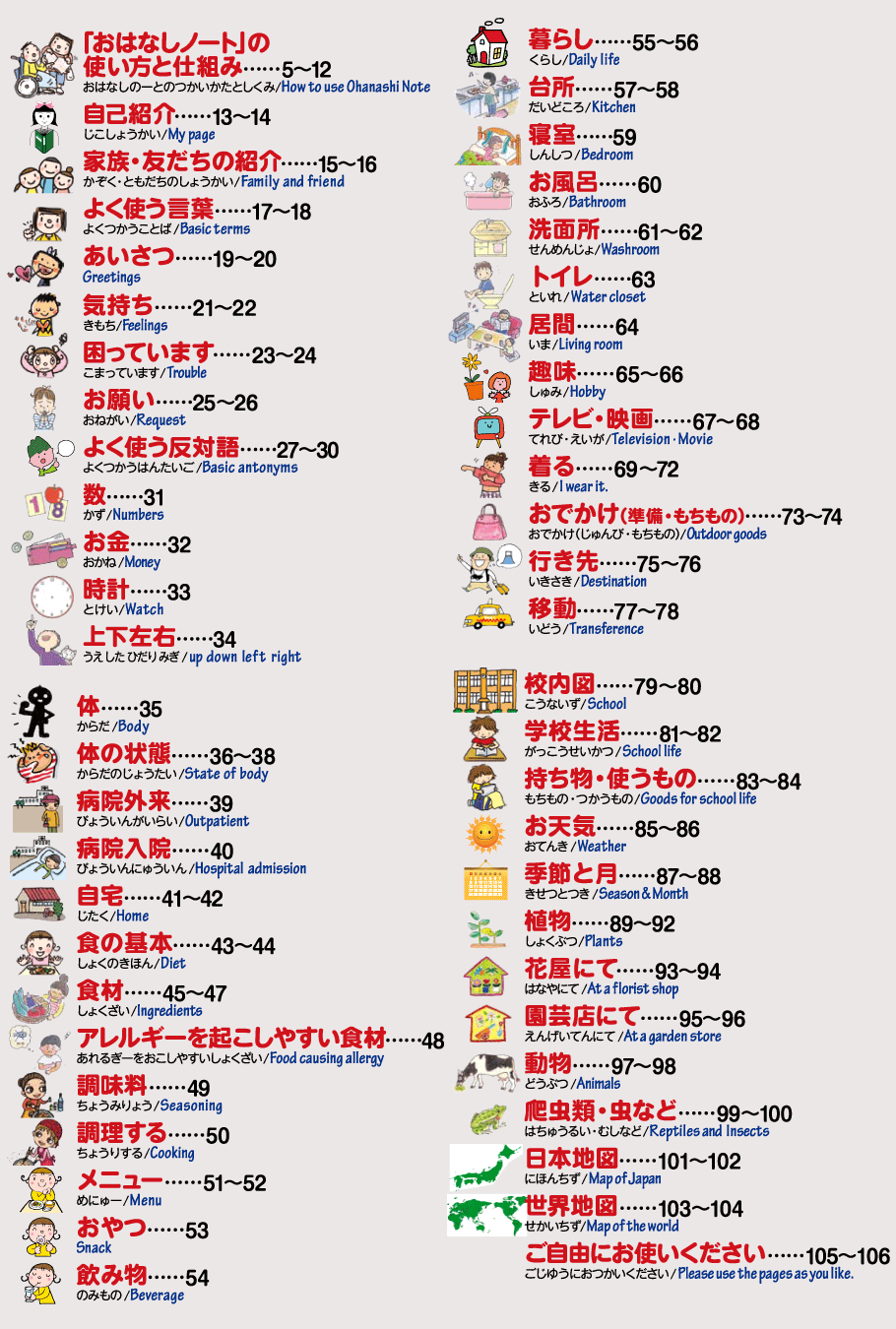 おはなしノート